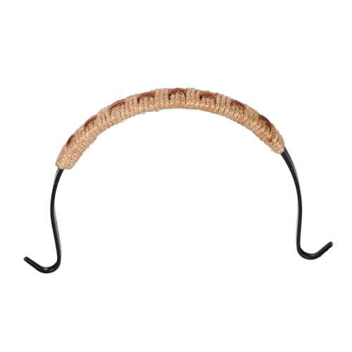 ARTSEWPLY Ergonomischer Teekessel Ersatzgriff aus Hitzebeständigem Metall mit Gewebtem Rattan für Täglichen Gebrauch Einfach zu Montierender Wasserkochergriff zur Langlebigen von ARTSEWPLY