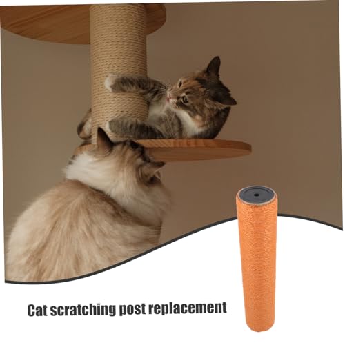ARTSEWPLY Ersatz kratzpfosten aus Robustem Holz mit Verschleißfestem Hanfseil Rutschfester Katzenkletterpfosten für Katzenklos Möbel und Katzenhäuser DIY Zubehör ARTSEWPLY Ersatz kratzpfosten aus Robustem Holz mit Verschleißfestem Hanfseil Rutschfester Katzenkletterpfosten für Katzenklos Möbel und Katzenhäuser DIY Zubehör von ARTSEWPLY