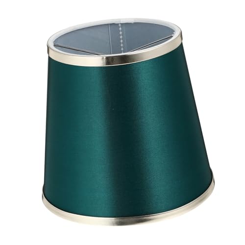 ARTSEWPLY Europäischer Stoff Lampenschirm für Schreibtischlampe Dunkelgrün Langlebiger Baumwollstoff Dekorative Lichtabdeckung für Warmes Raumambiente Geeignet als Ersatz und ARTSEWPLY Europäischer Stoff Lampenschirm für Schreibtischlampe Dunkelgrün Langlebiger Baumwollstoff Dekorative Lichtabdeckung für Warmes Raumambiente Geeignet als Ersatz und von ARTSEWPLY
