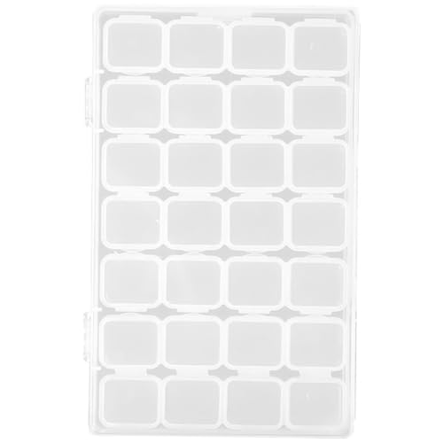 ARTSEWPLY Fächer Aufbewahrungsbox Transparent aus Robustem Vielseitiger Organizer für Schmuck Perlen Kleine Bastelarbeiten Kompakt und Leicht Tragbar für Schmuck und Kleinteile ARTSEWPLY Fächer Aufbewahrungsbox Transparent aus Robustem Vielseitiger Organizer für Schmuck Perlen Kleine Bastelarbeiten Kompakt und Leicht Tragbar für Schmuck und Kleinteile von ARTSEWPLY