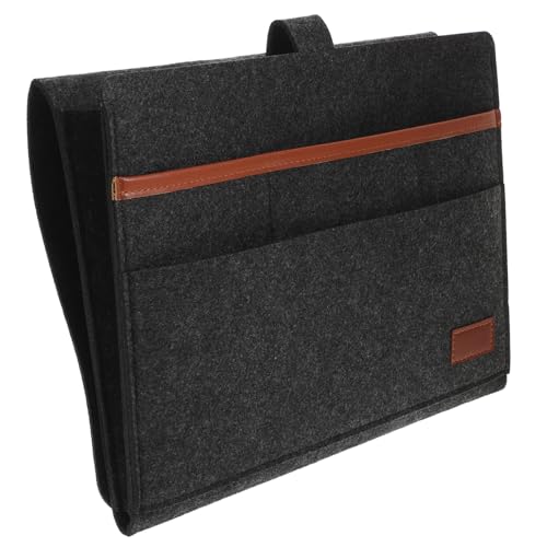 ARTSEWPLY Felt Aufbewahrungstasche zum Einhängen Großer Stauraum Stabiler Filz mit Rahmen Platzsparender Betttasche für Sofa und Nachttisch Installieren Dunkelgrau Vielseitiger Organizer für ARTSEWPLY Felt Aufbewahrungstasche zum Einhängen Großer Stauraum Stabiler Filz mit Rahmen Platzsparender Betttasche für Sofa und Nachttisch Installieren Dunkelgrau Vielseitiger Organizer für von ARTSEWPLY