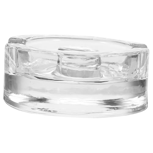 ARTSEWPLY Fermentiergewicht aus Glas mit Rutschfestem Griff Kompakt und Leicht für Einmachgläser mit Breiter Öffnung Geeignet zum Einlegen von Sauerkraut Gurken und Fermentiertem Gemüse von ARTSEWPLY