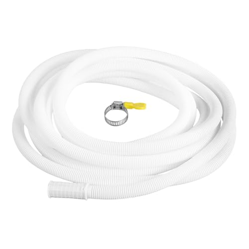 ARTSEWPLY Flexible Korrosionsbeständige Verlängerung für Klimaanlagen Ablaufschlauch mit Edelstahl Klemme Wasserführender Uv Beständiger Drainageschlauch für Außenbereich Einfache Montage ARTSEWPLY Flexible Korrosionsbeständige Verlängerung für Klimaanlagen Ablaufschlauch mit Edelstahl Klemme Wasserführender Uv Beständiger Drainageschlauch für Außenbereich Einfache Montage von ARTSEWPLY