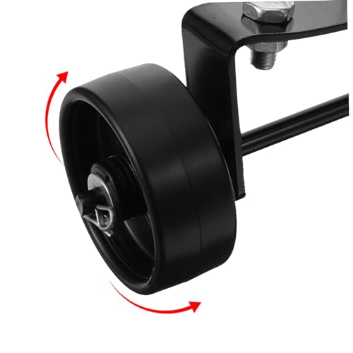 ARTSEWPLY Gasheizer Ersatzrad Bewegliches Heizgerät Laufrad aus Robustem Eisen und Kunststoff Einfache Montage Geeignet für Terrassenheizungen und Mobile Gasheizer Schwarz von ARTSEWPLY