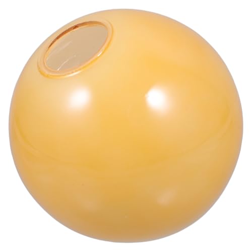 ARTSEWPLY Glas Lampenschirm Kugel Milchgelb Pendelleuchte Ersatz Lampenschirm Glas Abdeckung Deckenleuchte DIY Lampenzubehör Langlebig Einfach zu Reinigen von ARTSEWPLY
