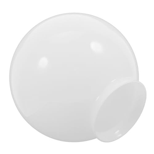 ARTSEWPLY Glas Lampenschirm Kugelförmig Milchglas Deckenlampe Ersatz Lampenschirm Für Schlafzimmer Wohnzimmer Esszimmer Stilvolles Design Einfache Reinigung Sanfte Beleuchtung von ARTSEWPLY
