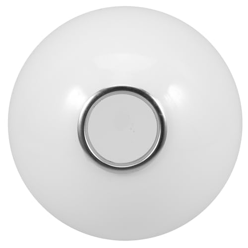 ARTSEWPLY Glas Lampenschirm Milchig Rund Ersatz Lampenschirm für Tischlampe Deckenlampe Pendelleuchte Glas Lichtabdeckung Schutz Zubehör Elegant Robust von ARTSEWPLY