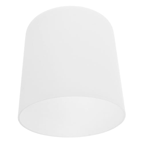 ARTSEWPLY Glas Lampenschirm Zylinder Fassung Ersatz Lampenschirm aus Robustem Glas für Pendellampe Tischlampe Zeitloses Design Einfache Reinigung Kompatibel mit Standard Glühbirnen von ARTSEWPLY