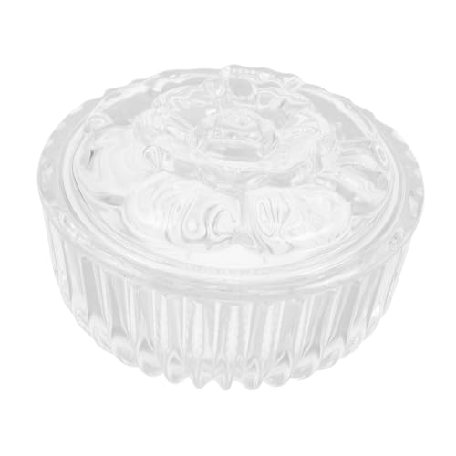 ARTSEWPLY Glas Vorratsglas mit Deckel Luftdichtes Candy Jar Aufbewahrungsglas für Süßigkeiten Kaffee Tee Europäischer Stil Dekoratives Vorratsgefäß für Hochzeit Party Buffet von ARTSEWPLY