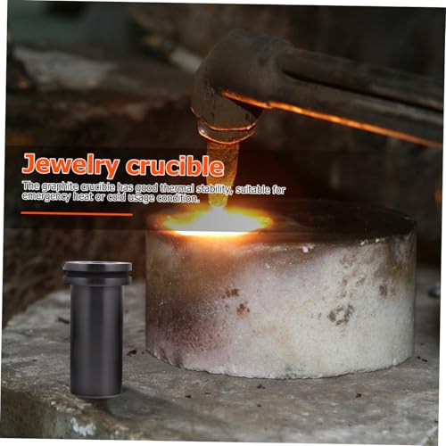 ARTSEWPLY Graphit schmelztiegel Gold Silber Schmuck Schmelzform Hochreine Hitzebeständige Gießform für Gießen und Raffinieren mit Stabiler Wärmeleitung und Langlebigem Material ARTSEWPLY Graphit schmelztiegel Gold Silber Schmuck Schmelzform Hochreine Hitzebeständige Gießform für Gießen und Raffinieren mit Stabiler Wärmeleitung und Langlebigem Material von ARTSEWPLY