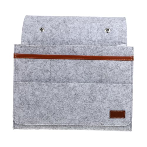 ARTSEWPLY Große Filz Aufbewahrungstasche zum Einhängen Stabile Betttasche mit Hoher Kapazität Schlankes Design für Bett und Sofaseite Praktischer Organizer für Fernbedienung Handy Bücher ARTSEWPLY Große Filz Aufbewahrungstasche zum Einhängen Stabile Betttasche mit Hoher Kapazität Schlankes Design für Bett und Sofaseite Praktischer Organizer für Fernbedienung Handy Bücher von ARTSEWPLY