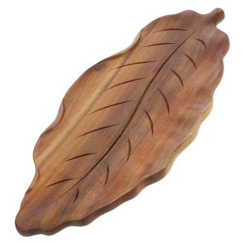 ARTSEWPLY Großes Holztablett aus Akazienholz Glatte Oberfläche Multifunktionales Servierbrett für Tee Snacks und Obst Dekoratives Tablett für Zuhause und Restaurantgebrauch ARTSEWPLY Großes Holztablett aus Akazienholz Glatte Oberfläche Multifunktionales Servierbrett für Tee Snacks und Obst Dekoratives Tablett für Zuhause und Restaurantgebrauch von ARTSEWPLY