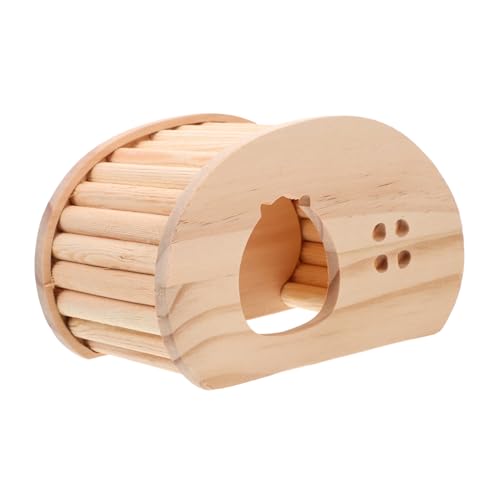 ARTSEWPLY Hamster Holzhaus mit Leiter Atmungsaktives Versteck Sicheres und Langlebiges Nest für Kleine Haustiere Spielplatz und Schlafplatz für Meerschweinchen und Zwerghamster ARTSEWPLY Hamster Holzhaus mit Leiter Atmungsaktives Versteck Sicheres und Langlebiges Nest für Kleine Haustiere Spielplatz und Schlafplatz für Meerschweinchen und Zwerghamster von ARTSEWPLY