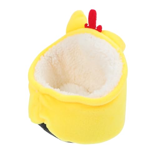 ARTSEWPLY Hamster Kuschelnest Warmes Winterbett Plüschhaus für Kleine Haustiere Wie Hamster Chinchilla Eichhörnchen Winddichtes Schlafnest für Kalte Tage von ARTSEWPLY