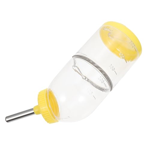 ARTSEWPLY Hamster Trinkflasche Gelb Bpa Frei Auslaufsicher Haustier Wasserspender für Hamster Chinchilla Käfig Zubehör mit Transparenter Anzeige und Sicherem Springverschluss ARTSEWPLY Hamster Trinkflasche Gelb Bpa Frei Auslaufsicher Haustier Wasserspender für Hamster Chinchilla Käfig Zubehör mit Transparenter Anzeige und Sicherem Springverschluss von ARTSEWPLY