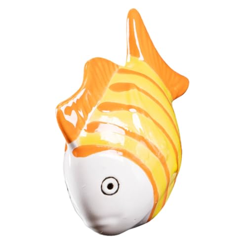 ARTSEWPLY Handbemalte Gestreifte Keramik-fischfigur Realistische Schwimmende Dekoration für Aquarium Teich und Springbrunnen Künstlerisches Design Handgefertigt für Themen-aquarien und ARTSEWPLY Handbemalte Gestreifte Keramik-fischfigur Realistische Schwimmende Dekoration für Aquarium Teich und Springbrunnen Künstlerisches Design Handgefertigt für Themen-aquarien und von ARTSEWPLY