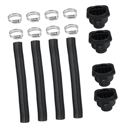 ARTSEWPLY Heizungs-luftkanalschlauch Set mit Drehbaren Warmluft-auslässen und Befestigungsclips Flexibler Langlebiger Heizungsschlauch für Auto Nutzfahrzeug und Industrieeinsatz ARTSEWPLY Heizungs-luftkanalschlauch Set mit Drehbaren Warmluft-auslässen und Befestigungsclips Flexibler Langlebiger Heizungsschlauch für Auto Nutzfahrzeug und Industrieeinsatz von ARTSEWPLY