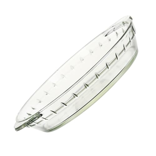 ARTSEWPLY Hitzebeständige Temperierte Glasplatte Mikrowellengeeignet Küchen Back und Servierteller mit Ergonomischen Kanten Kratzfeste Glatte Oberfläche für Müheloses Reinigen und Sicheres von ARTSEWPLY