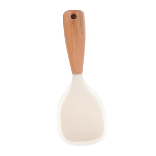 ARTSEWPLY Hitzebeständiger Reislöffel aus lebensmittelechtem Kunststoff und Holz Rutschfester Küchenhelfer mit Stehfunktion Vielseitiger Reiskocher Spatel für Sushi und Haushalt ARTSEWPLY Hitzebeständiger Reislöffel aus lebensmittelechtem Kunststoff und Holz Rutschfester Küchenhelfer mit Stehfunktion Vielseitiger Reiskocher Spatel für Sushi und Haushalt von ARTSEWPLY
