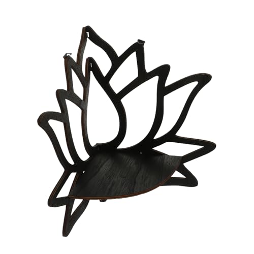 ARTSEWPLY Holz Eckregal Schwebendes Wandregal Lotusform Dekoratives Wandregal für Schlafzimmer Wohnzimmer Ecke Wanddeko Organizer aus Holz Robust und Fein gearbeitet ARTSEWPLY Holz Eckregal Schwebendes Wandregal Lotusform Dekoratives Wandregal für Schlafzimmer Wohnzimmer Ecke Wanddeko Organizer aus Holz Robust und Fein gearbeitet von ARTSEWPLY