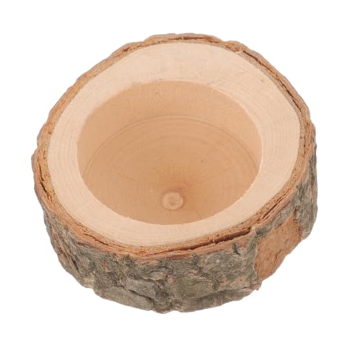 ARTSEWPLY Holz Futternapf für Kleintiere Natürlicher Sicherer Nager Futterbehälter mit Kaubarem Design Großer Napf für Hamster Meerschweinchen Kaninchen und Zwerghasen ARTSEWPLY Holz Futternapf für Kleintiere Natürlicher Sicherer Nager Futterbehälter mit Kaubarem Design Großer Napf für Hamster Meerschweinchen Kaninchen und Zwerghasen von ARTSEWPLY