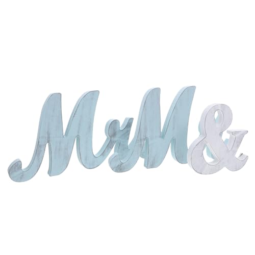 ARTSEWPLY Holz Mr Mrs Schild Hochzeit Deko Vintage Stil Tischdekoration Langlebig Leicht für Jubiläum Party Romantisch Eleganter ARTSEWPLY Holz Mr Mrs Schild Hochzeit Deko Vintage Stil Tischdekoration Langlebig Leicht für Jubiläum Party Romantisch Eleganter von ARTSEWPLY