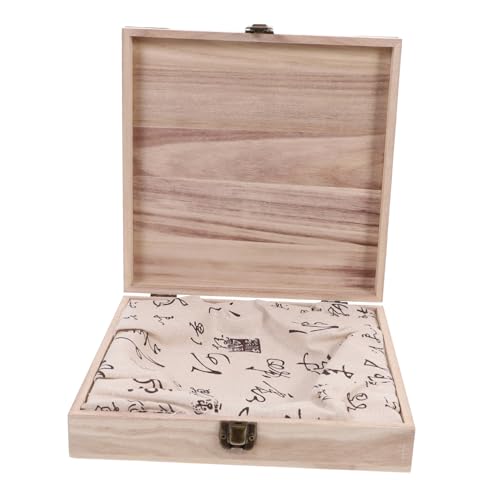 ARTSEWPLY Holz teebox für PU Er Tee Stabile Aufbewahrungsbox mit Flip deckel Multifunktionale Geschenkbox für Teekuchen Robust Elegant Passende Praktische Haushaltsbox von ARTSEWPLY
