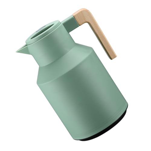 ARTSEWPLY Isolierkanne mit Vakuum glaseinsatz Lange Wärmehaltung Abnehmbarer Griff Praktische Thermoskanne für Heiße und Kalte Getränke zu Hause Büro Camping und Picknick Geeignet von ARTSEWPLY