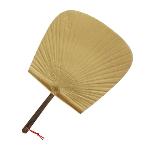 ARTSEWPLY Japanischer Handfächer Hochwertigem Papier Traditioneller Runder Fächer für Dekoration und Kreative Gestaltung Retro Design für Zuhause und Souvenirs von ARTSEWPLY
