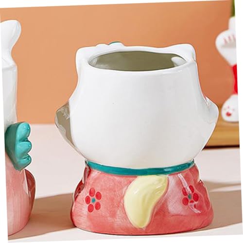 ARTSEWPLY Keramik Essstäbchenhalter Katzen design Niedlicher Besteckbehälter aus Langlebiger Keramik Kompakter Küchenorganizer für Essstäbchen und Besteck Praktischer Cutlery Container für ARTSEWPLY Keramik Essstäbchenhalter Katzen design Niedlicher Besteckbehälter aus Langlebiger Keramik Kompakter Küchenorganizer für Essstäbchen und Besteck Praktischer Cutlery Container für von ARTSEWPLY