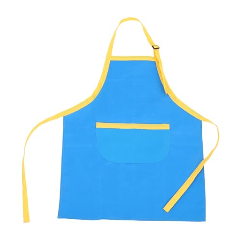 ARTSEWPLY Kinderschürze Künstlerisch Nacken Kittel Backschürze Einstellbar Malen Verstellbare Gurtschürze Kostüm Küchenhelferschürze Junge Mädchen Party Schutz Backen Kunst Tasche Polyester von ARTSEWPLY