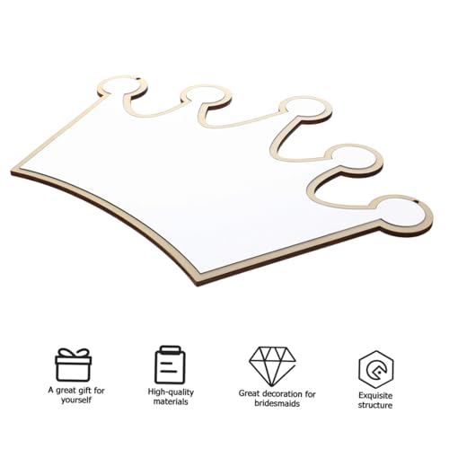 ARTSEWPLY Kinderzimmer Acrylspiegel Kronenform Wandspiegel Deko Aufkleber mit Aufhängung Leicht Installierbar Nordischer Stil Geeignet für Mädchenzimmer Wohnzimmer Flur und Babyzimmer von ARTSEWPLY