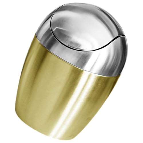 ARTSEWPLY Kleiner Desktop Mülleimer mit Deckel Tragbarer Schreibtisch Abfalleimer aus Robustem Material Kompakter Aufbewahrungsbehälter für Büro Schlafzimmer Küche und Hotelbereiche ARTSEWPLY Kleiner Desktop Mülleimer mit Deckel Tragbarer Schreibtisch Abfalleimer aus Robustem Material Kompakter Aufbewahrungsbehälter für Büro Schlafzimmer Küche und Hotelbereiche von ARTSEWPLY