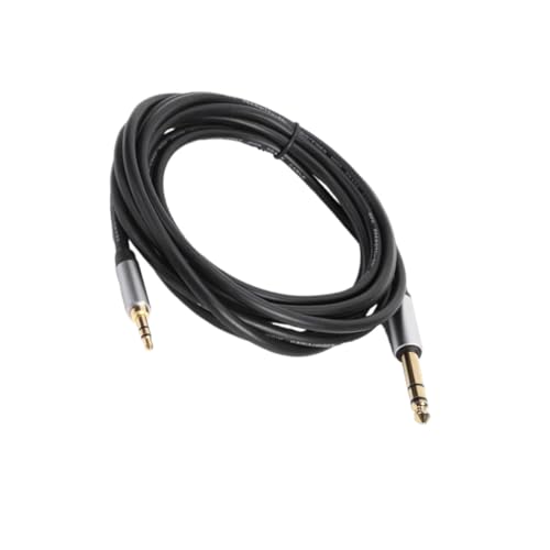 ARTSEWPLY Klinkenkabel Männlich zu Männlich Audioverlängerungskabel mit Vergoldeten Steckern für Mikrofon Audioanlage PC Telefon Reines Kupfer Aluminiumgehäuse von ARTSEWPLY