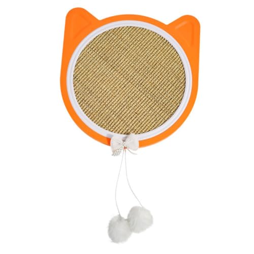 ARTSEWPLY Kratzbrett Katze aus Sisal Stabiles Kratzspielzeug und Trainingspad Doppelseitig Kratzfest für Wohnungskatzen zur Krallenpflege und Möbel Sofaschutz Indoor Zufällige Farbe von ARTSEWPLY