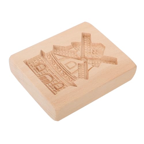 ARTSEWPLY Kreative Holz Keksform Windmühle Backform für Plätzchen Stempel Kekse Kuchenförmchen Leicht zu Reinigen zum Backen und Dekorieren von Keksen und Kuchen ARTSEWPLY Kreative Holz Keksform Windmühle Backform für Plätzchen Stempel Kekse Kuchenförmchen Leicht zu Reinigen zum Backen und Dekorieren von Keksen und Kuchen von ARTSEWPLY