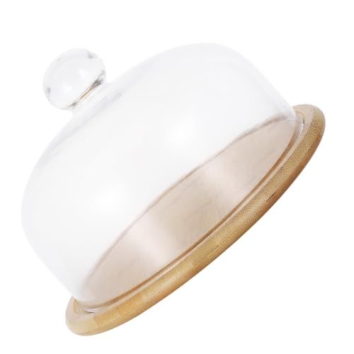 ARTSEWPLY Kreative Lebensmittelechte Transparente Tortenhaube mit Glasdeckel und Tablett Staubdichter Dessert Aufbewahrungs und Präsentationsständer für Kuchen Snacks und ARTSEWPLY Kreative Lebensmittelechte Transparente Tortenhaube mit Glasdeckel und Tablett Staubdichter Dessert Aufbewahrungs und Präsentationsständer für Kuchen Snacks und von ARTSEWPLY