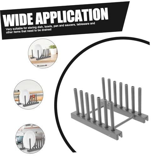 ARTSEWPLY Küchenorganizer Kunststoff Tellerhalter mit Ablauffunktion Platzsparendes Abtropfgestell für Schrank und Arbeitsplatte Multifunktionaler Geschirr Besteckhalter Wiederverwendbar ARTSEWPLY Küchenorganizer Kunststoff Tellerhalter mit Ablauffunktion Platzsparendes Abtropfgestell für Schrank und Arbeitsplatte Multifunktionaler Geschirr Besteckhalter Wiederverwendbar von ARTSEWPLY