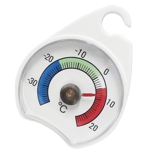 ARTSEWPLY Kühlschrankthermometer Präzise Temperaturanzeige für Kühlschrank und Gefrierschrank Robustes Design aus Langlebigem Einfach zu Bedienen für Haushalt und Gewerbe Zuverlässige von ARTSEWPLY