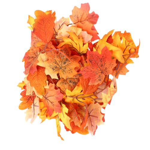ARTSEWPLY Künstliche Ahornrattan Girlande Halloween Deko Hängend Orange Gelb Herbstfest Tisch Wand Fenster Dekoration Für Party Garten Hochzeit ARTSEWPLY Künstliche Ahornrattan Girlande Halloween Deko Hängend Orange Gelb Herbstfest Tisch Wand Fenster Dekoration Für Party Garten Hochzeit von ARTSEWPLY