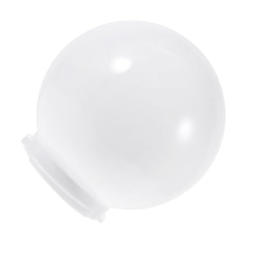ARTSEWPLY Kugelleuchte Lampenschirm Weiß Outdoor Garten Lampenabdeckung Sphärischer Lampenschirm Ersatz Für Straßenlaternen und Solarlampen Außenbereich von ARTSEWPLY