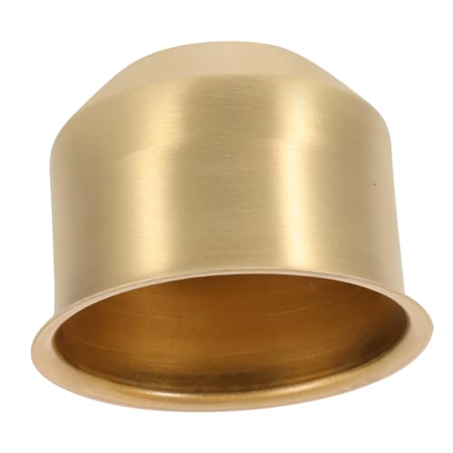ARTSEWPLY Kupfer Lampenfuß Halterung für LED Lampenfassung Rostbeständig Halbgeschlossene Design Moderner Wand Deckenlampen kronenring Dekorativ und Robust für Stehlampen und von ARTSEWPLY