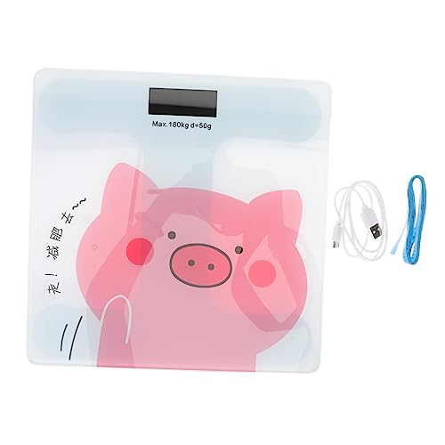 ARTSEWPLY Laden Sie die Cartoon Digitale Körperwaage USB Aufladbare Haushaltswaage mit Hochpräzisem Gewichtssensor für Einfache Anwendung und Genaue Messungen ARTSEWPLY Laden Sie die Cartoon Digitale Körperwaage USB Aufladbare Haushaltswaage mit Hochpräzisem Gewichtssensor für Einfache Anwendung und Genaue Messungen von ARTSEWPLY