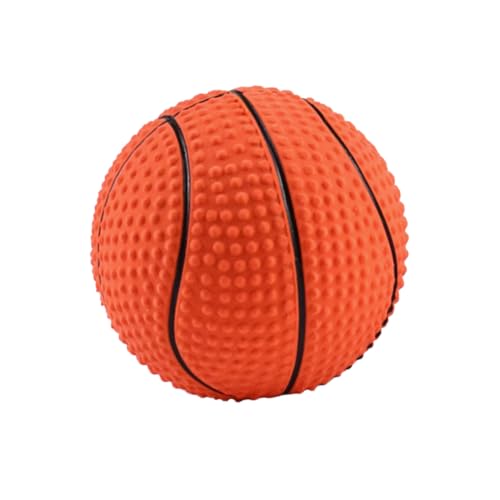 ARTSEWPLY Langlebiges Latex Hundespielzeug Basketball mit Quietschfunktion Kleines Kauspielzeug für Welpen und Kleine Hunde zur Zahnreinigung und Stressabbau Robustes Haustierspielzeug ARTSEWPLY Langlebiges Latex Hundespielzeug Basketball mit Quietschfunktion Kleines Kauspielzeug für Welpen und Kleine Hunde zur Zahnreinigung und Stressabbau Robustes Haustierspielzeug von ARTSEWPLY