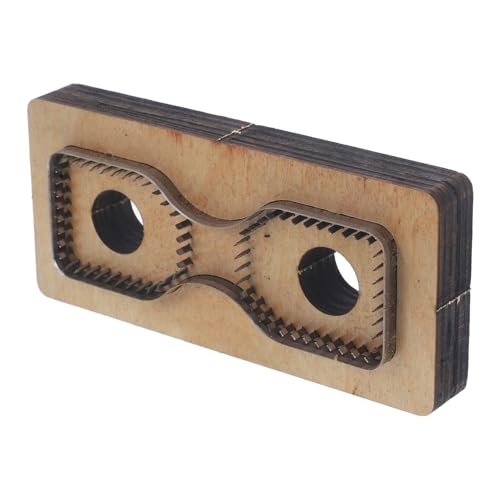 ARTSEWPLY Leder Stanzform Große Lederschneidform Holz Vorlage Strap Kopf Schneidwerkzeug DIY Lederhandwerk Für Gürtelkopf Lochbearbeitung Handwerkzeug von ARTSEWPLY