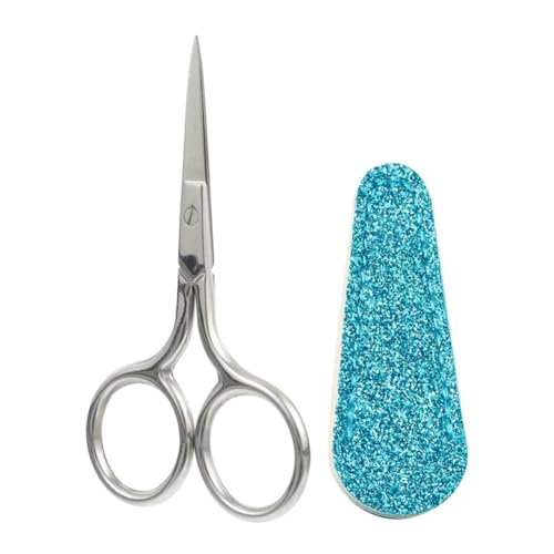 ARTSEWPLY Leichte Scharfe Stickschere aus Edelstahl mit Großem Fingerschutz Kleine Nähschere für Haushalt und Handarbeit Ergonomisch Vielseitig für Stoff Papier und Basteln Tragbar von ARTSEWPLY