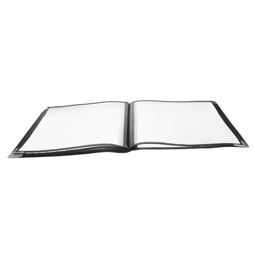 ARTSEWPLY Menü Ordner Menüabdeckung Restaurantmenühalter Menü umfasst Buch Abdeckungen für Restaurantmenüs Menüinhaber für das Restaurant Menühüllen Abdeckung des Hotelmenüs Buchhülle PVC von ARTSEWPLY