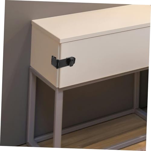 ARTSEWPLY Metall kombinationsschloss für Schubladen und Schränke Doppelte Scharniere Sichere Passwortsperre Vielseitig für Rechte Winkel und Flache Oberflächen Inklusive Montageschrauben von ARTSEWPLY