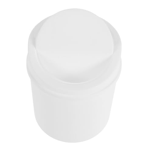 ARTSEWPLY Mini Desktop Mülleimer mit Deckel Kompakter Tischabfalleimer für Büro Badezimmer Küche und Schlafzimmer Kreatives Design Platzsparend und Vielseitig Einsetzbar für Schreibtisch von ARTSEWPLY