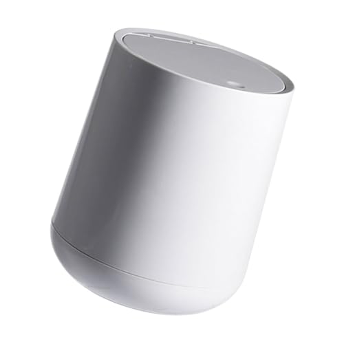 ARTSEWPLY Mini Desktop Mülleimer mit Deckel Kunststoff Press mechanismus Kompakter Abfallbehälter für Büro Schlafzimmer und Küche Leichter Tragbarer Tisch abfalleimer ARTSEWPLY Mini Desktop Mülleimer mit Deckel Kunststoff Press mechanismus Kompakter Abfallbehälter für Büro Schlafzimmer und Küche Leichter Tragbarer Tisch abfalleimer von ARTSEWPLY